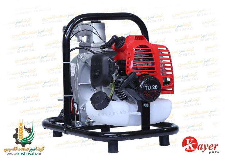 معرفی موتور پمپ 1 اینچ دو زمانه بنزینی kavazoki 